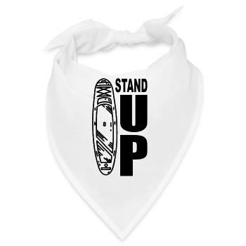 Stand Up Paddle Board - SUP Board - Paddle Board - Bandana - Weiß - Vorne