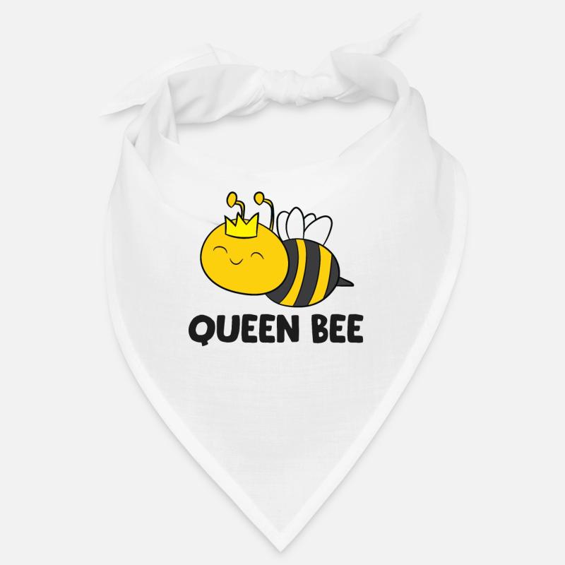 Queen Bee Funny Bee Bandana
