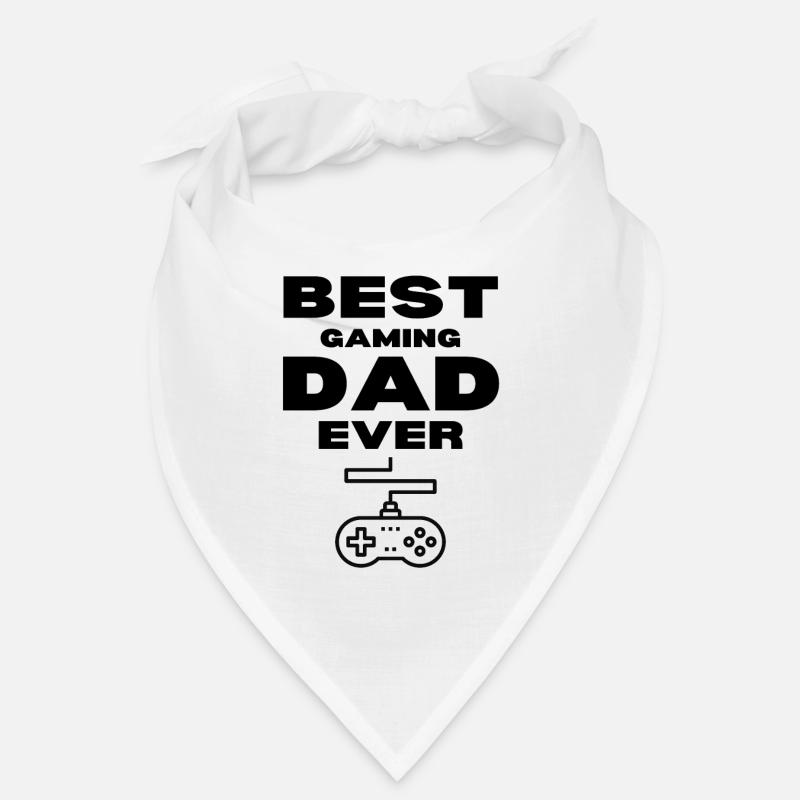 Best Gaming Dad Ever Game Controller Black Bandana