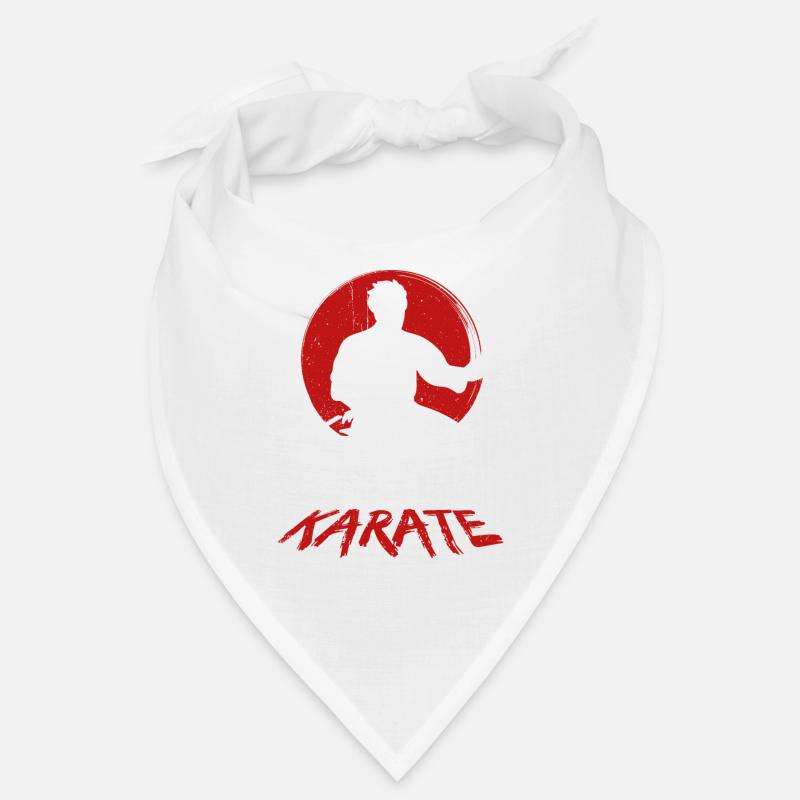 Karate Kämpfer Karate Pose Karate Kick Bandana