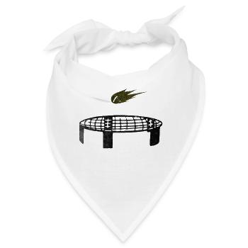 Spikeball Design - Bandana - Weiß - Vorne