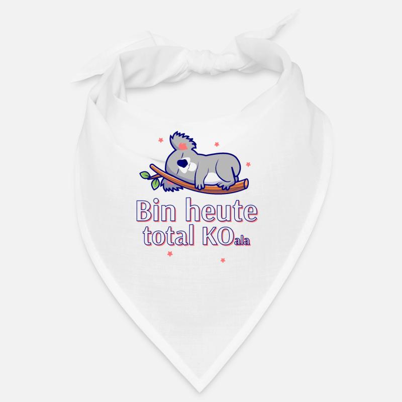 Bin heute total KO Koala Design Bandana