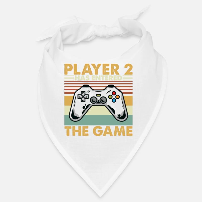Player 2 Has Entered The Game Bandana