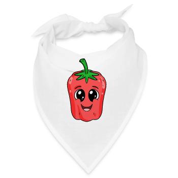 Paprika - Bandana - Weiß - Vorne