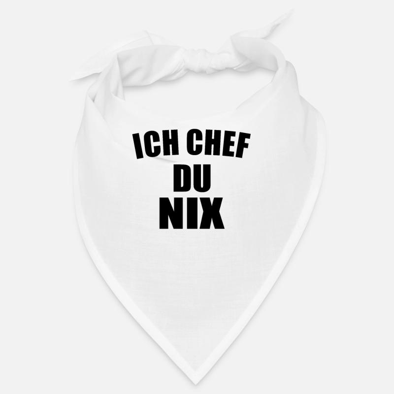 Ich Chef du nix - Heimwerker Handwerker Chef Bandana