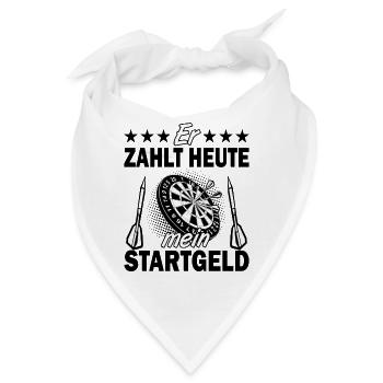 Darts Dart - Bandana - Weiß - Vorne