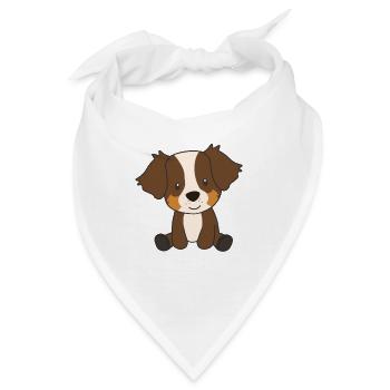 Australian Sheperd Hund Tierfreunde - Bandana - Weiß - Vorne