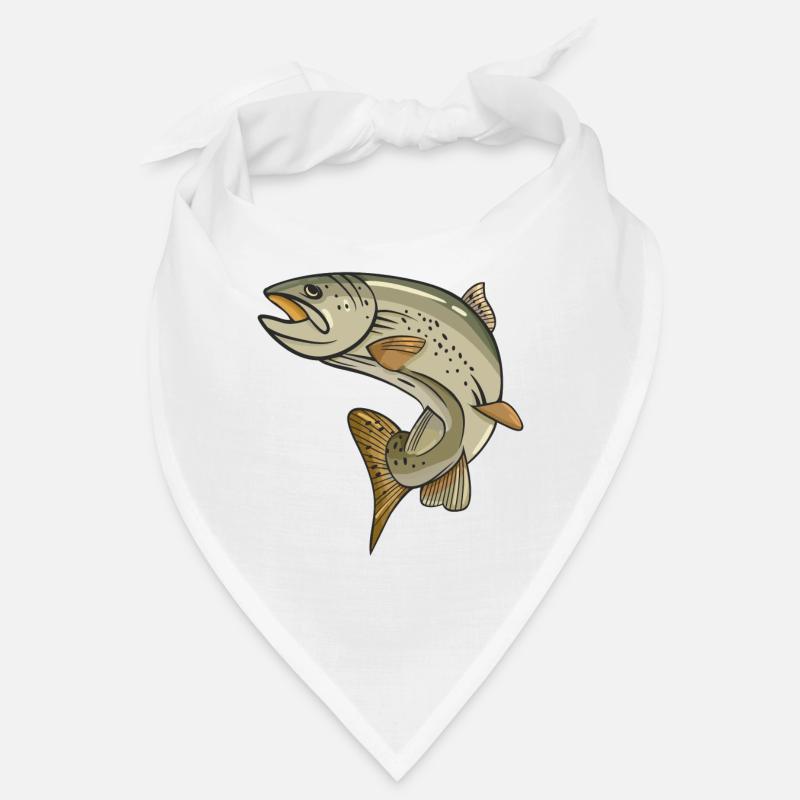 Forelle Angeln am Fluss oder See Angel Sport Bandana