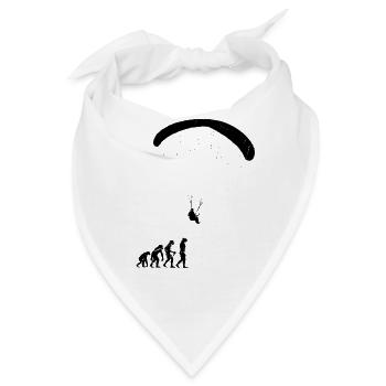 Evolution Gleitschirm - Bandana - Weiß - Vorne