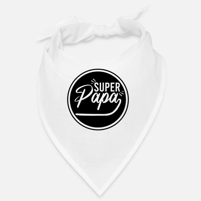 superpapa - Bandana - blanc