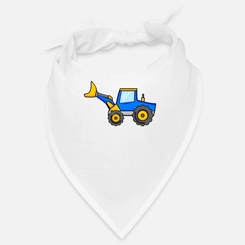 Construction site vehicles Bandana