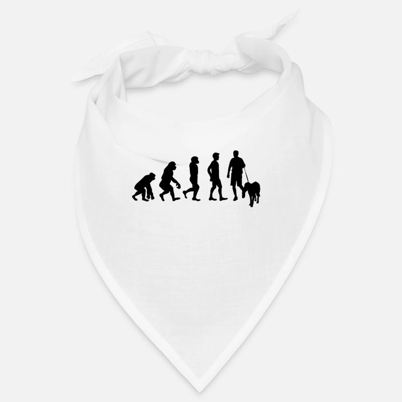 Hundehalter Hund Evolution Bandana