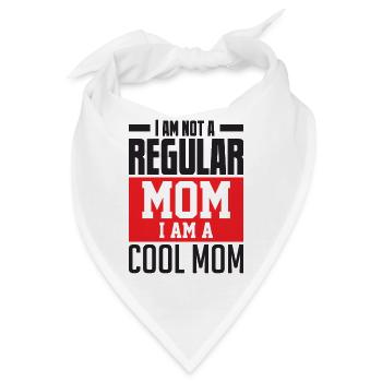 Keine Normale mutter eine coole Mutter Mama Mom - Bandana - Weiß - Vorne