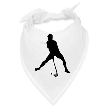 Floorball - Bandana - Weiß - Vorne
