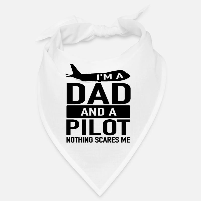 Pilot Dad Plane - Cargo Plane Pilot Papa Bandana