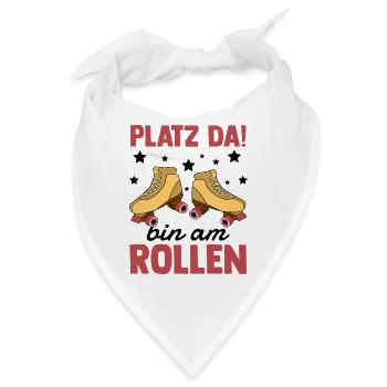 Rollschuhe - Bandana - Weiß - Vorne