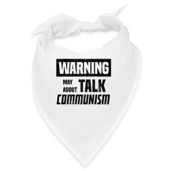 Lustiger Sozialistischer Spruch über Sozialismus! - Bandana - Weiß - Vorne