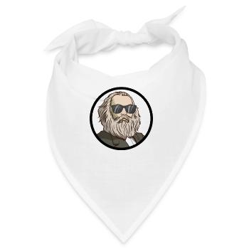 Lustiger Sozialistischer Spruch über Sozialismus! - Bandana - Weiß - Vorne