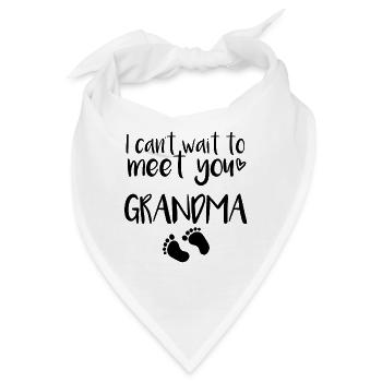 Grandma Baby - Bandana - Weiß - Vorne