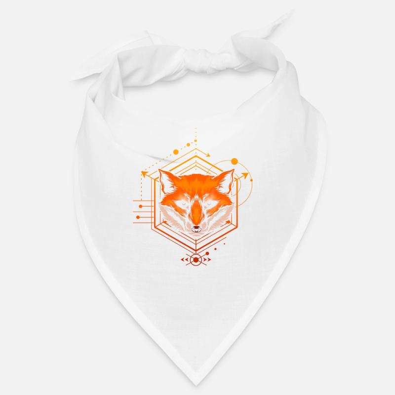 Fox Tribal Foxes Geometric Gift Bandana
