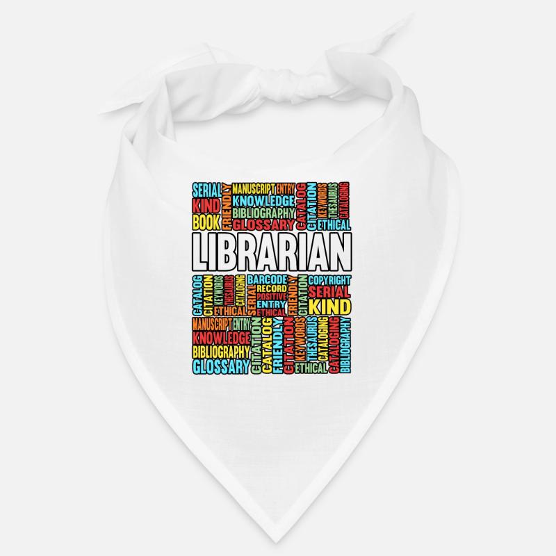 Library Book E-Book Thriller Writer Bandana