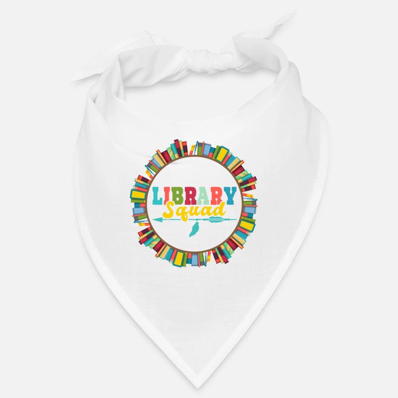 Library Book E-Book Thriller Writer Bandana