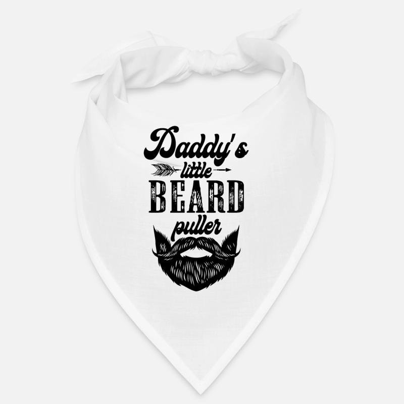 Papa Little Beard Puller Baby Onesie Bandana