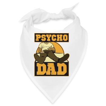 Psycho Dad wie Bundy auf dem Sofa guckt Psycho Dad - Bandana - Weiß - Vorne