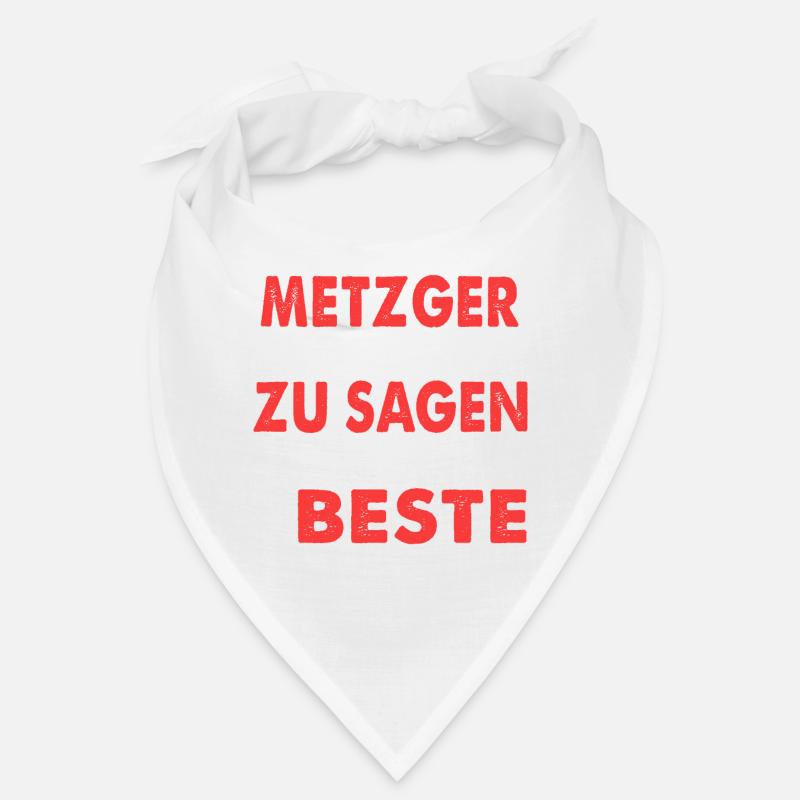 Metzger Fleischer Fleisch Fleischerei Geschenk Bandana