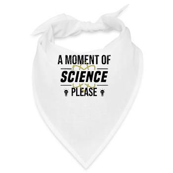 Student Physik Universität Wissenschaft Elektron - Bandana - Weiß - Vorne