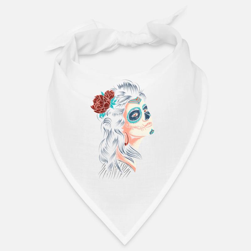 Belle Dame des Morts La Calavera Catrina Bandana