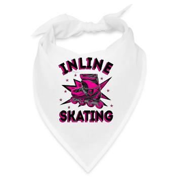 Inline Skating Inline-Skates - Bandana - Weiß - Vorne