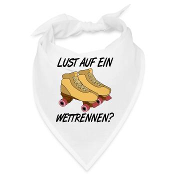 Rollschuhe - Bandana - Weiß - Vorne