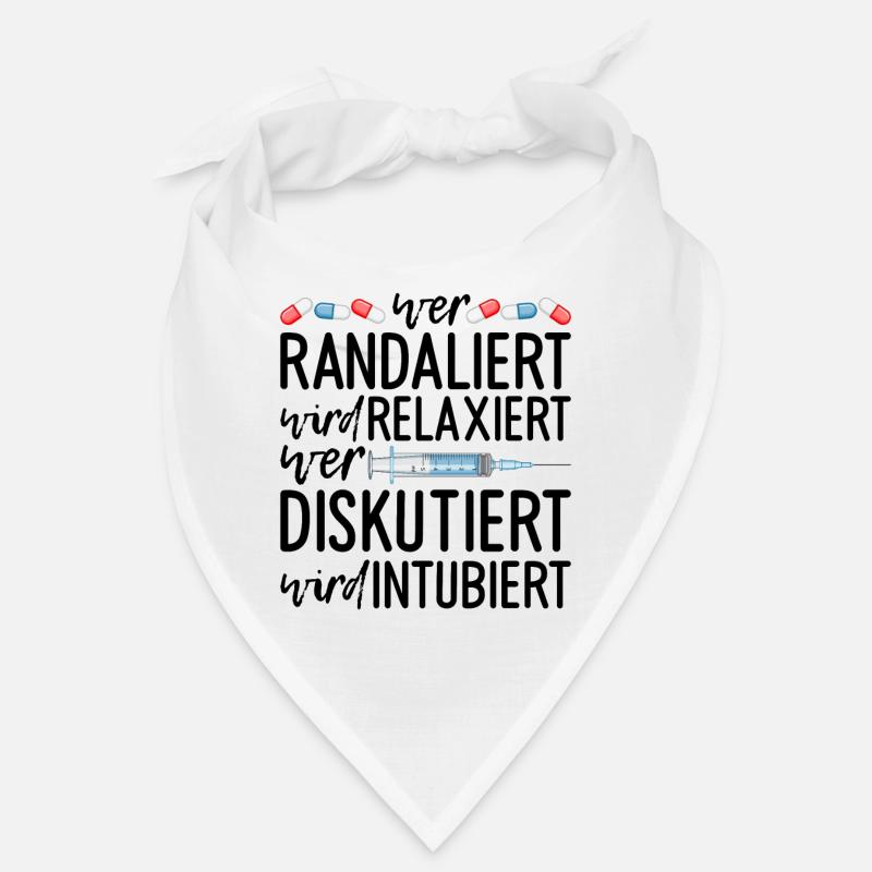 Krankenschwester Arzthelferin Sprüche Pflegekraft Bandana