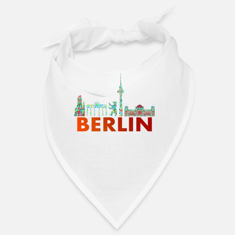Berlin Skyline Design - Fernsehturm Bandana