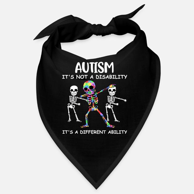 Autism Its Not A Disability Autismus Geschenk Bandana