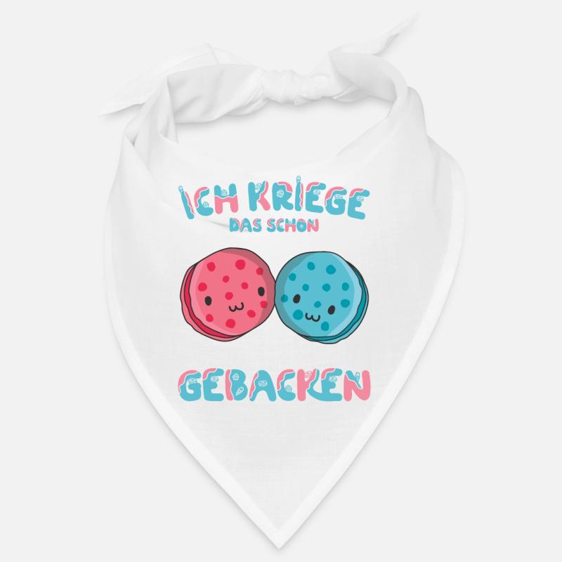 Ich kriege das schon gebacken Kekse Bäcker Hobby Bandana