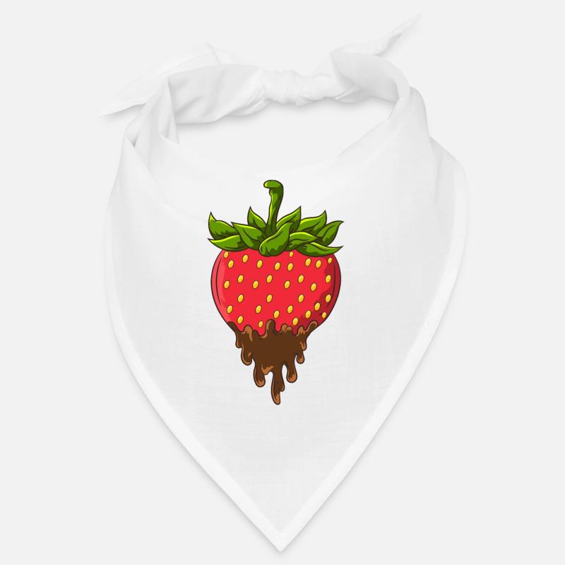 Fraise au chocolat Bandana