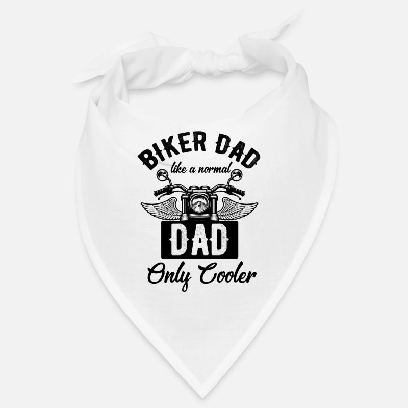 Biker Papa Comme Un Papa Normal Juste Cooler Bandana