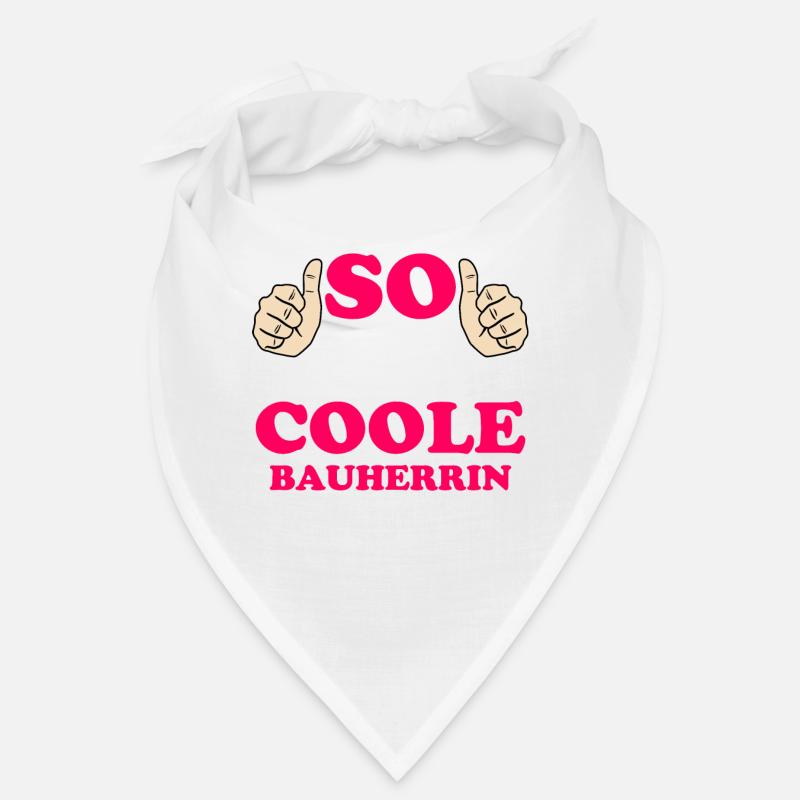 Bauherrin Geschenk Lustiger Spruch Hausbau Bauherr Bandana