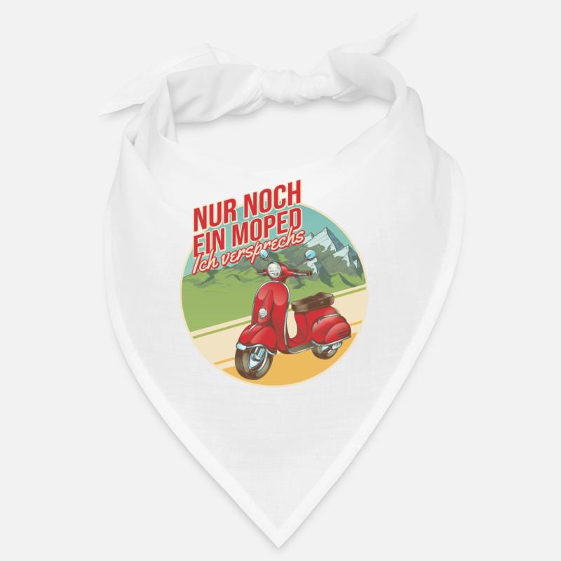 Nur Noch Ein Moped Mofa Roller Motorroller Bandana