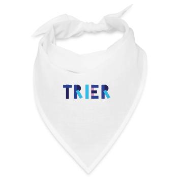 Trier Geometrie - Bandana - Weiß - Vorne