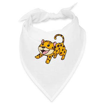 Jaguar - Bandana - Weiß - Vorne
