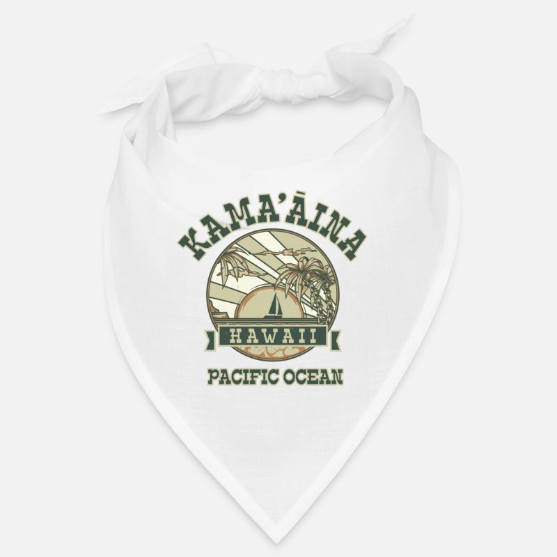 Hawaï mon paradis, surf Bandana