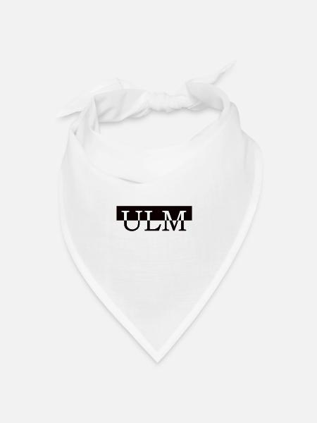 Ulm - Bandana - Weiß - Vorne