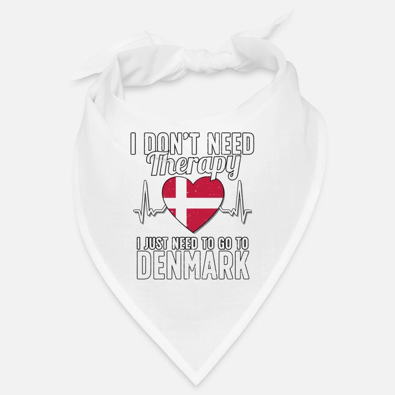 Denmark flag I Danish Souvenirs Bandana