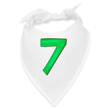 7 - Bandana - Weiß - Vorne