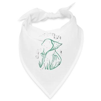 Sensenmann - Bandana - Weiß - Vorne