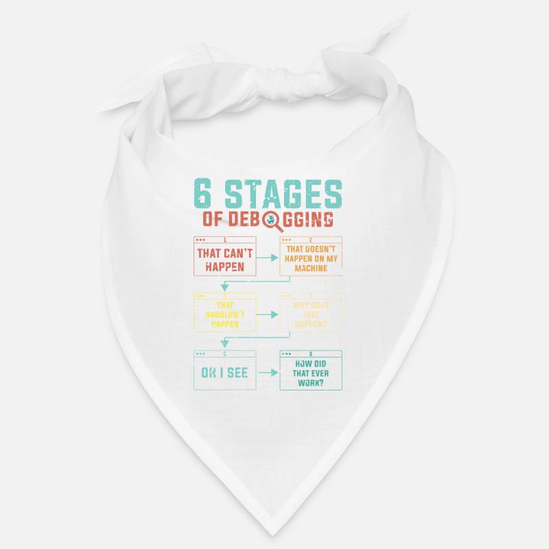 Programming 6 Stages of debugging Bandana