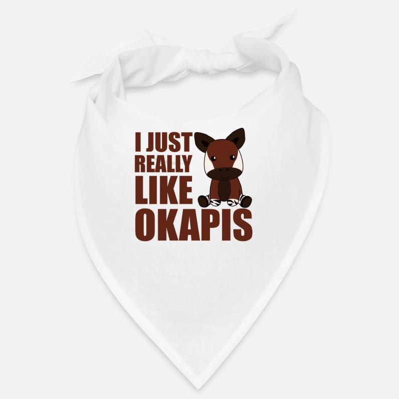 I just really like okapis süßes Okapi Bandana